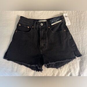 Abercrombie & Fitch Curve Love High Rise Mom Short